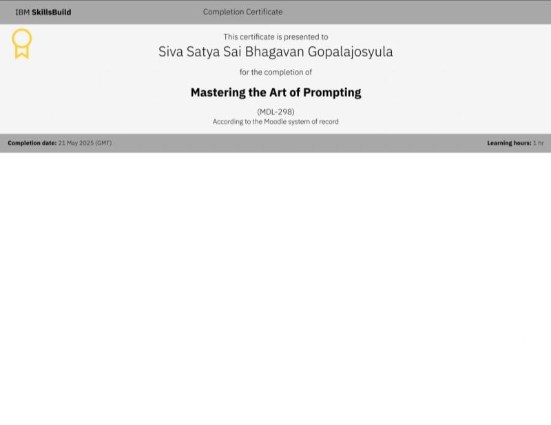 IBM Prompt Engineering